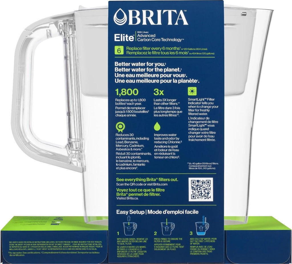 Denali Water Pitcher with Elite Filter