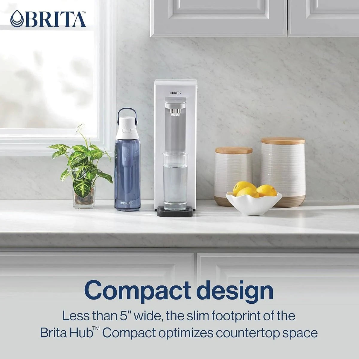 Brita Hub™ Compact Countertop Water Filter System