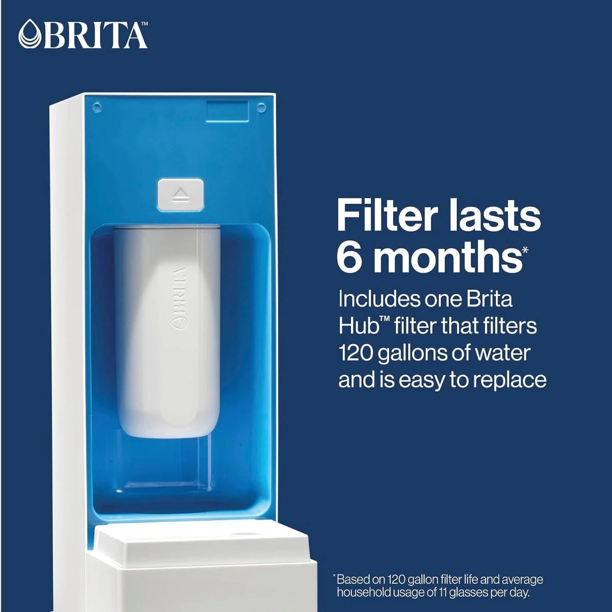 Brita Hub™ Compact Countertop Water Filter System