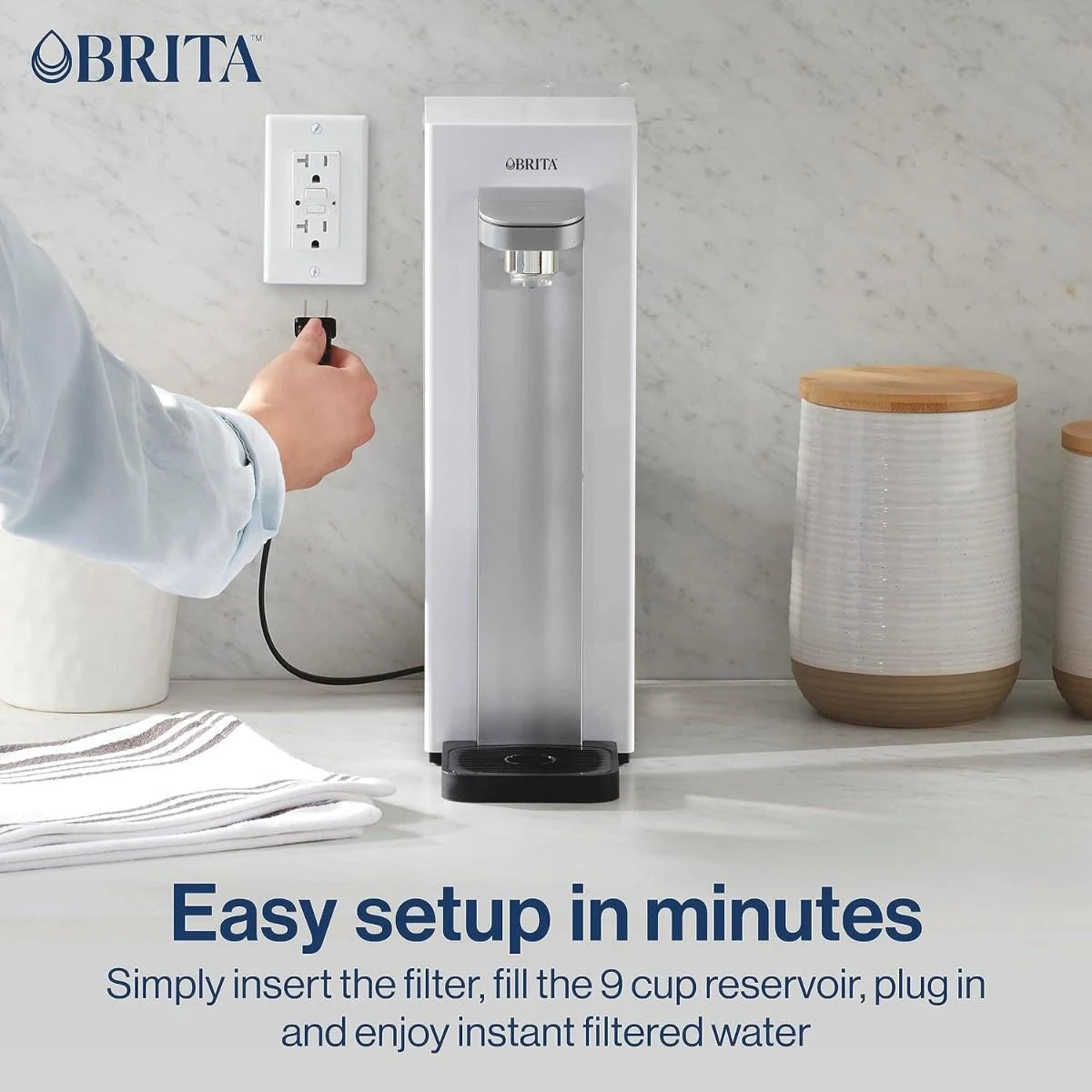 Brita Hub™ Compact Countertop Water Filter System