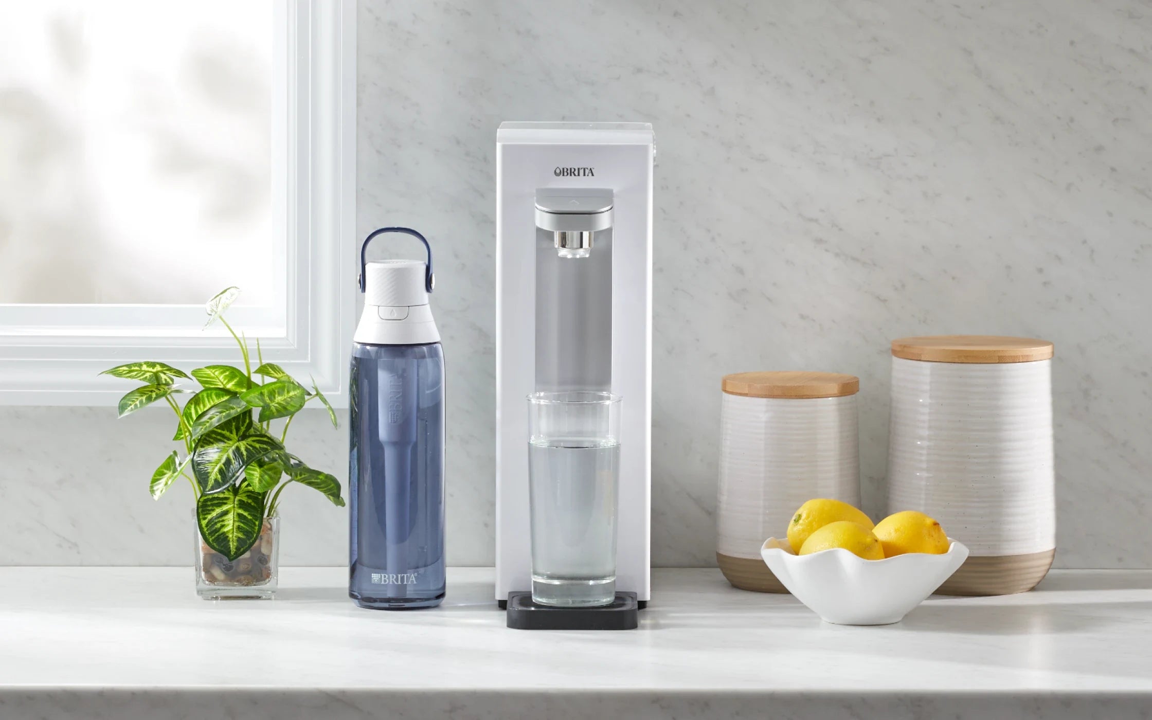 Brita Hub™ Compact Countertop Water Filter System